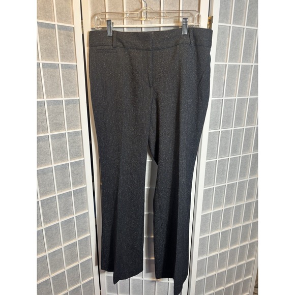Ann Taylor Pants - Ann Taylor Loft Trousers Pants 12P Marisa Style Gray‎ Speckled Corpcore Office